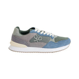 Silbon - 131121 - Zapatillas deportivas de piel de serraje y tejido técnico perforado - Hombre