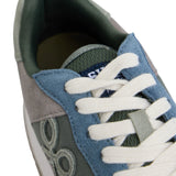 Silbon - 131121 - Zapatillas deportivas de piel de serraje y tejido técnico perforado - Hombre