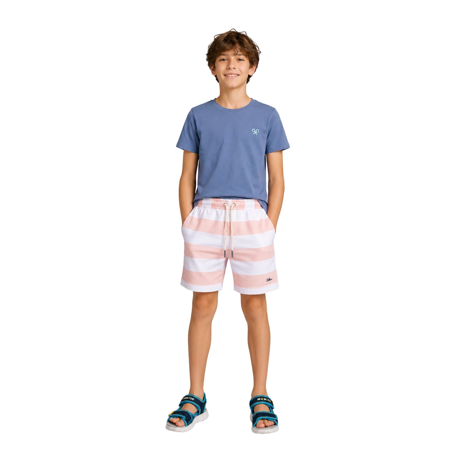 Bañador Silbon para niño con estampado de rayas Konestilochic