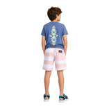 Silbon - 131546 - Bañador de rayas con cintura ajustable y red interior - Niño