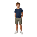 Bermudas cargo verdes Silbon con cintura ajustable para niño Konestilochic