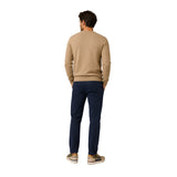 Silbon – 133595 – Jersey de cuello redondo mezcla de algodón y cashmere - Hombre