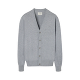 Silbon – 133603 – Cárdigan mezcla de algodón BCI y cahsmere con logo bordado - Hombre