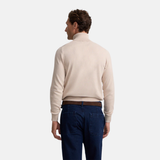 Silbon – 133607 – Jersey clásico de cuello vuelto de algodón BCI y cahsmere - Hombre