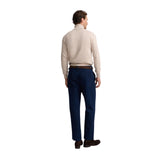 Silbon – 133607 – Jersey clásico de cuello vuelto de algodón BCI y cahsmere - Hombre