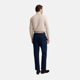 Silbon – 133607 – Jersey clásico de cuello vuelto de algodón BCI y cahsmere - Hombre