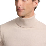 Silbon – 133607 – Jersey clásico de cuello vuelto de algodón BCI y cahsmere - Hombre