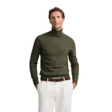 Silbon – 133609 – Jersey clásico de cuello vuelto de algodón BCI y cahsmere - Hombre
