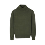 Silbon – 133609 – Jersey clásico de cuello vuelto de algodón BCI y cahsmere - Hombre
