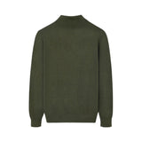 Silbon – 133609 – Jersey clásico de cuello vuelto de algodón BCI y cahsmere - Hombre