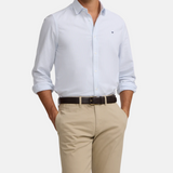 Silbon – 133611 – Pantalón chino mezcla de algodón BCI de corte Slim con cierre de botón y cremallera - Hombre