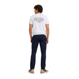 Silbon – 133626 – Pantalones joggers casual de algodón BCI con cintura ajustable con cordón - Hombre