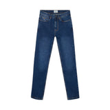 Silbon – 133627 – Pantalones vaqueros slim-fit de algodón BCI con cierre de botón y cremallera - Hombre