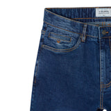 Silbon – 133627 – Pantalones vaqueros slim-fit de algodón BCI con cierre de botón y cremallera - Hombre
