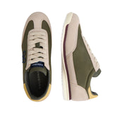 Silbon – 133637 – Zapatillas de piel de serraje y tejido técnico con forro de piel y suela de goma - Hombre