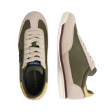 Silbon – 133637 – Zapatillas de piel de serraje y tejido técnico con forro de piel y suela de goma - Hombre