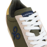 Silbon – 133637 – Zapatillas de piel de serraje y tejido técnico con forro de piel y suela de goma - Hombre
