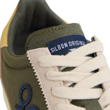 Silbon – 133637 – Zapatillas de piel de serraje y tejido técnico con forro de piel y suela de goma - Hombre