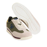 Silbon – 133637 – Zapatillas de piel de serraje y tejido técnico con forro de piel y suela de goma - Hombre