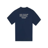 Silbon – Two Rackets 133730 – Camiseta de manga corta con cuello redondo 100% algodón - Hombre