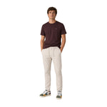 Camiseta marrón Silbon de algodón para hombre | Konestilochic