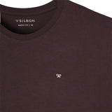 Silbon – 133766 – Camiseta de manga corta 100% algodón con logo bordado - Hombre