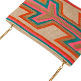 Latido - 13407BO-010 – Bolso-cartera con cadena metálica de quita y pon (26x18 cm.)