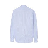Silbon – 134139 – Camisa Oxford de rayas y manga larga 100% algodón BCI - Hombre