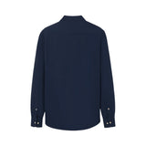Silbon – 134162 – Camisa de sport de micropiqué comfort con manga larga 100% algodón - Hombre