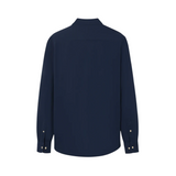 Silbon – 134162 – Camisa de sport de micropiqué comfort con manga larga 100% algodón - Hombre