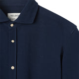 Silbon – 134162 – Camisa de sport de micropiqué comfort con manga larga 100% algodón - Hombre
