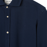 Silbon – 134162 – Camisa de sport de micropiqué comfort con manga larga 100% algodón - Hombre