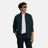 Silbon – 134165 – Camisa de sport de micropiqué comfort con manga larga 100% algodón - Hombre