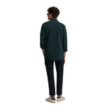 Silbon – 134165 – Camisa de sport de micropiqué comfort con manga larga 100% algodón - Hombre