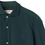 Silbon – 134165 – Camisa de sport de micropiqué comfort con manga larga 100% algodón - Hombre