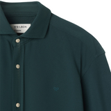 Silbon – 134165 – Camisa de sport de micropiqué comfort con manga larga 100% algodón - Hombre