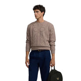 Silbon – 134249 – Jersey de ochos de corte regular con bajo acanalado 30% lana - Hombre
