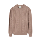 Silbon – 134249 – Jersey de ochos de corte regular con bajo acanalado 30% lana - Hombre