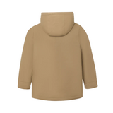 Silbon – 134282 – Abrigo de corte recto con capucha, bolsillos delanteros e interior de borreguito – Unisex niños