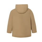 Silbon – 134282 – Abrigo de corte recto con capucha, bolsillos delanteros e interior de borreguito – Unisex niños