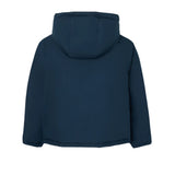 Silbon – 134289 – Abrigo reversible de corte regular con bolsillos y cuello subido con capucha - Niño