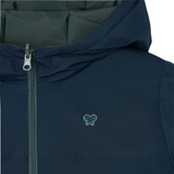 Silbon – 134289 – Abrigo reversible de corte regular con bolsillos y cuello subido con capucha - Niño