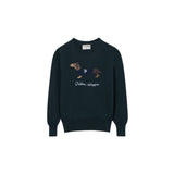 Silbon – Dog 134304 - Jersey 100% algodón con bordado de perro - Niño