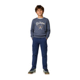 Sudadera azul Silbon unisex para niños – 100% algodón | Konestilochic