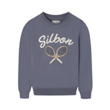 Silbon – 134489 – Sudadera 100% algodón de corte regular, cuello redondo y puños elásticos – Unisex niños
