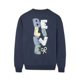 Silbon – 134490 – Sudadera 100% algodón con dibujo en la espalda - Niño