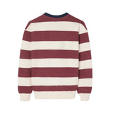 Silbon – 134498 – Sudadera de rayas anchas 100% algodón con bordado de raquetas - Niño