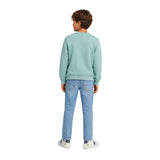 Silbon – 134499 – Sudadera con gráfico delantero y cuello, puños y bajo acanalados - Niño