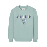 Silbon – 134499 – Sudadera con gráfico delantero y cuello, puños y bajo acanalados - Niño
