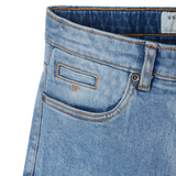 Silbon – 134504 – Pantalones vaqueros de algodón BCI y 2% elastano - Niño